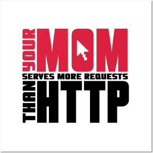 Http Mom Joke Posters and Art